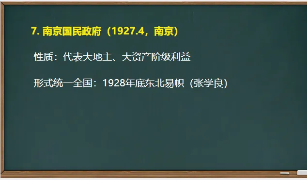 中考历史·一轮复习课件【从国共合作到国共对立】 第9张
