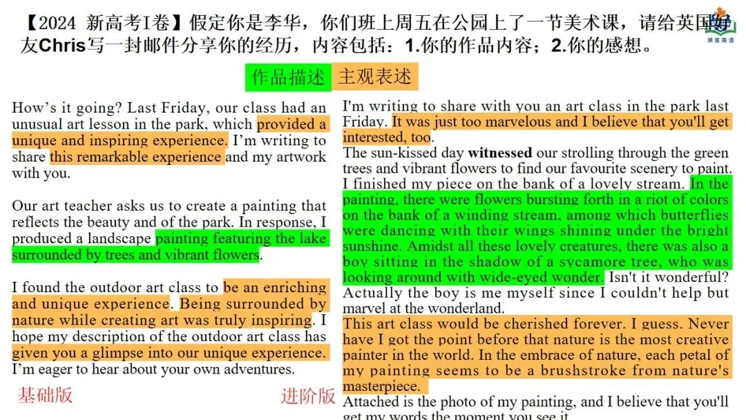 方辉 | 描述推荐类应用文写作-基于真题深度解析和高效备考策略 第25张