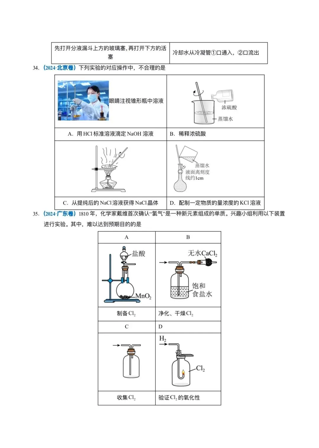2021-2025 高考真题 专题11 化学实验基础 第11张