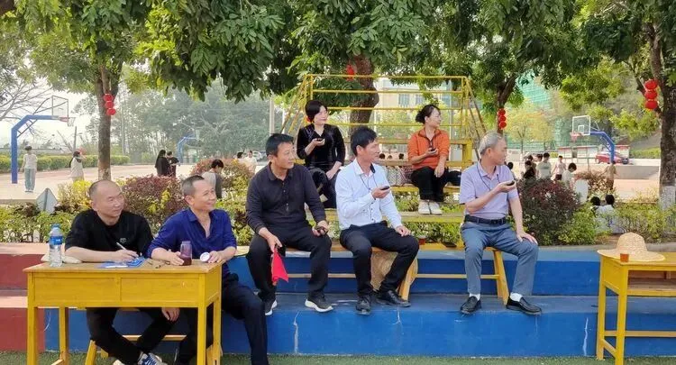 模拟测试砺锋芒 体育中考展风采——漳浦五中组织九年级学生开展体育中考测试 第6张