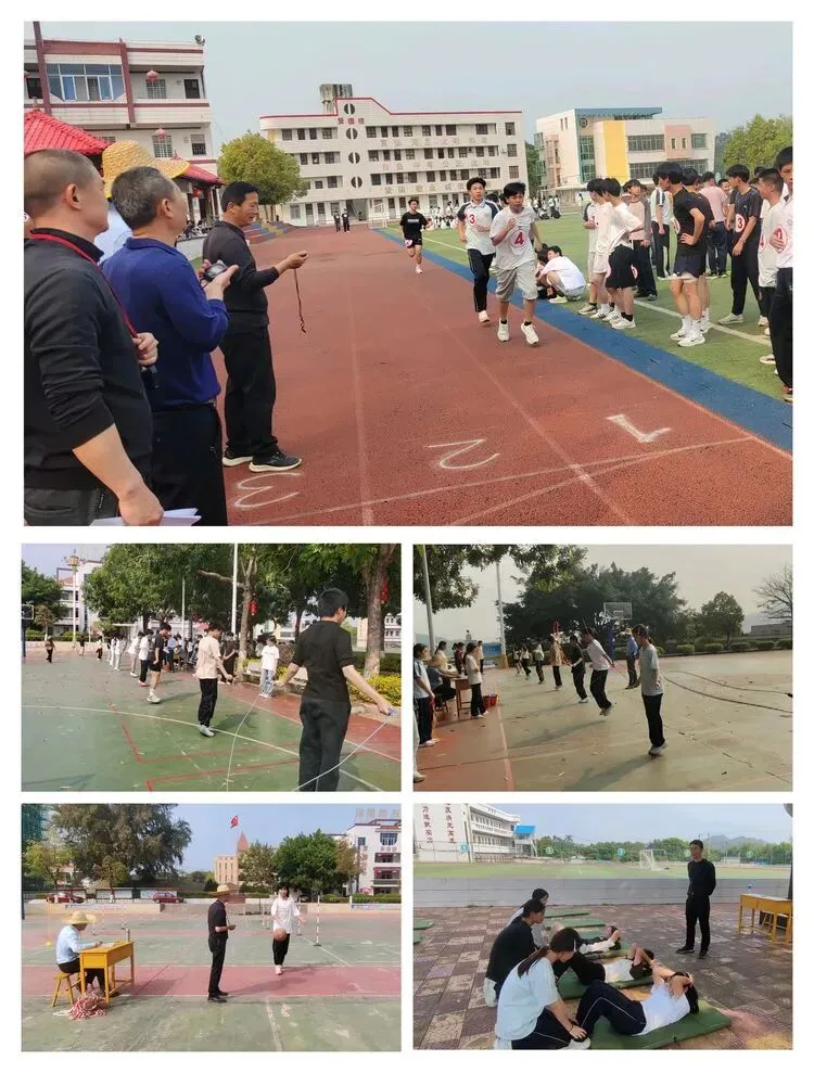模拟测试砺锋芒 体育中考展风采——漳浦五中组织九年级学生开展体育中考测试 第7张