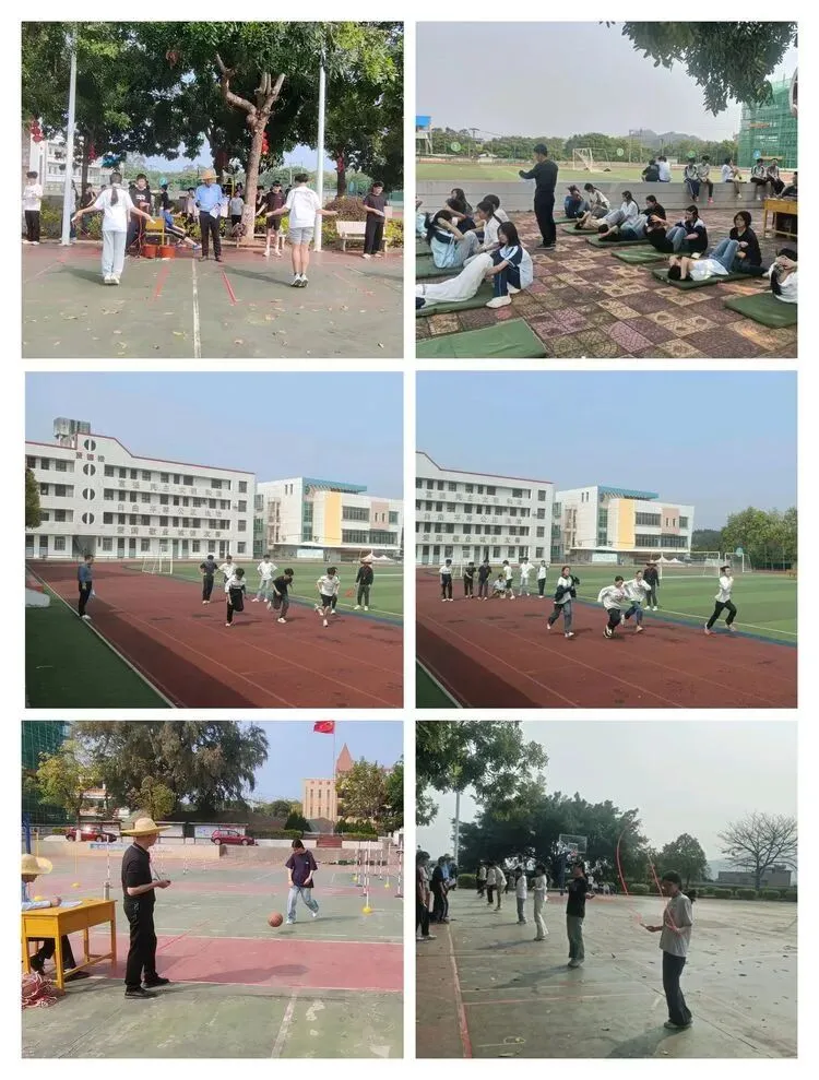 模拟测试砺锋芒 体育中考展风采——漳浦五中组织九年级学生开展体育中考测试 第8张