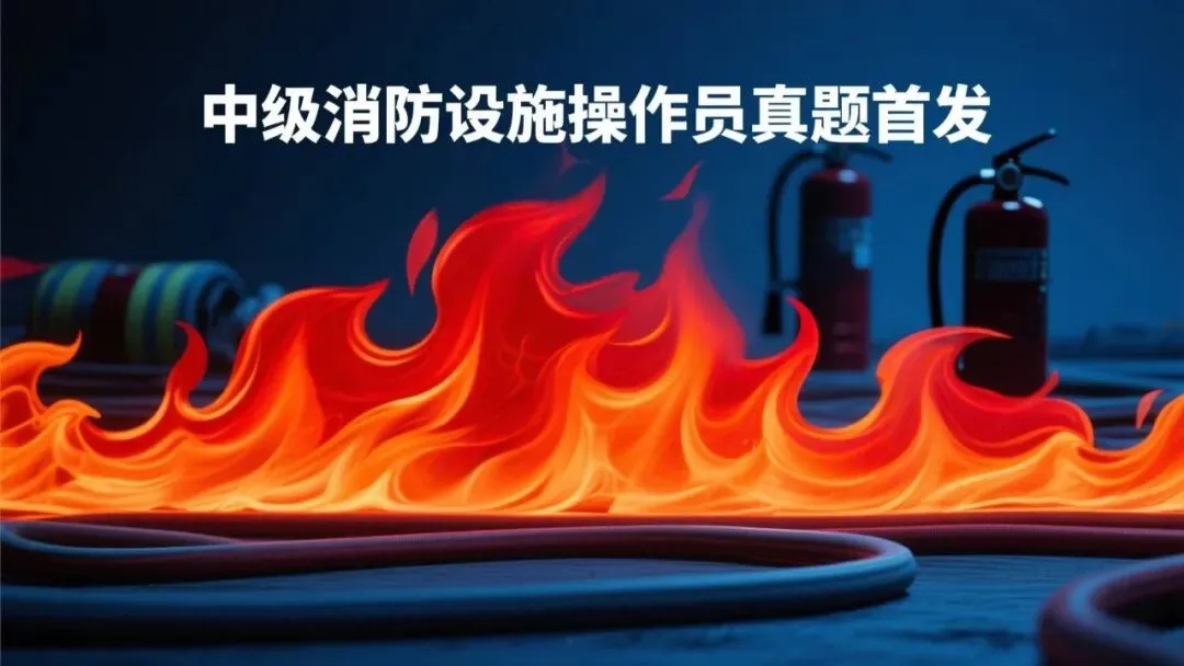 中级消防设施操作员真题分享 第1张