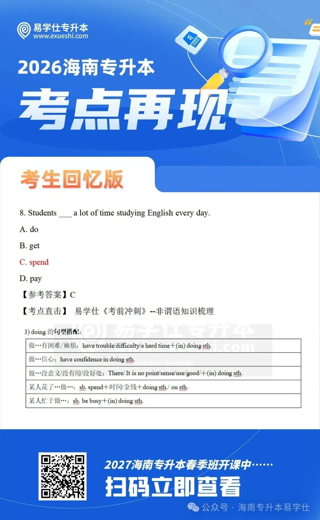 2026年海南专升本部分公共课+专业课真题还原! 第10张 2026年海南专升本部分公共课+专业课真题还原! 第10张