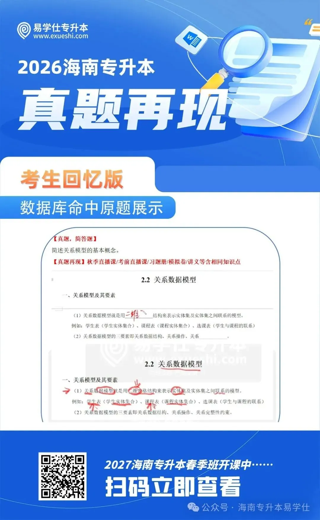 2026年海南专升本部分公共课+专业课真题还原! 第31张 2026年海南专升本部分公共课+专业课真题还原! 第31张
