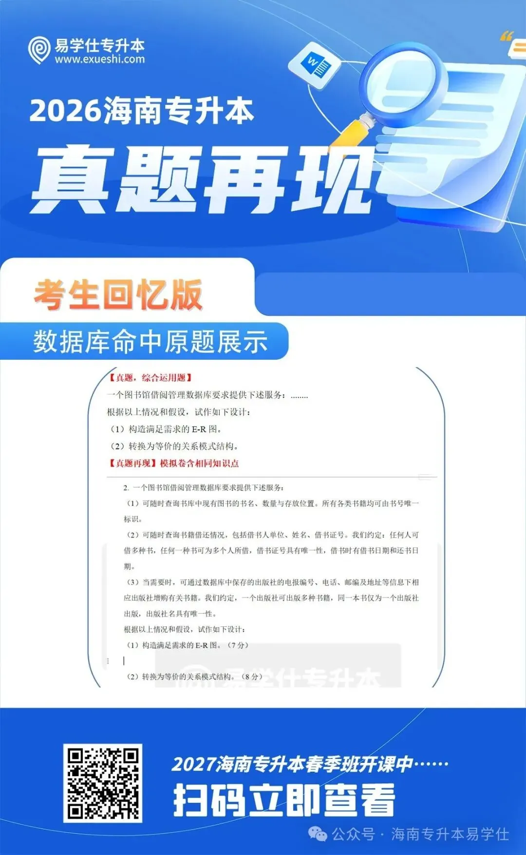2026年海南专升本部分公共课+专业课真题还原! 第32张 2026年海南专升本部分公共课+专业课真题还原! 第32张