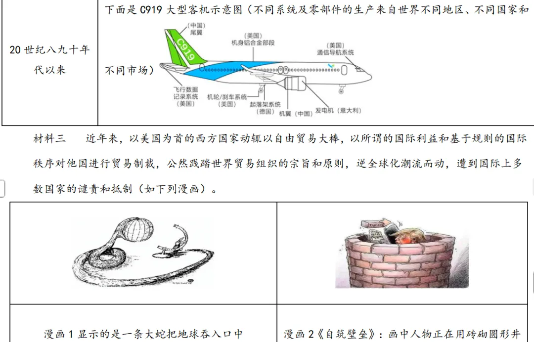 历史备战中考|世界现代史模块复习检测卷2份·核心素养导向 第6张
