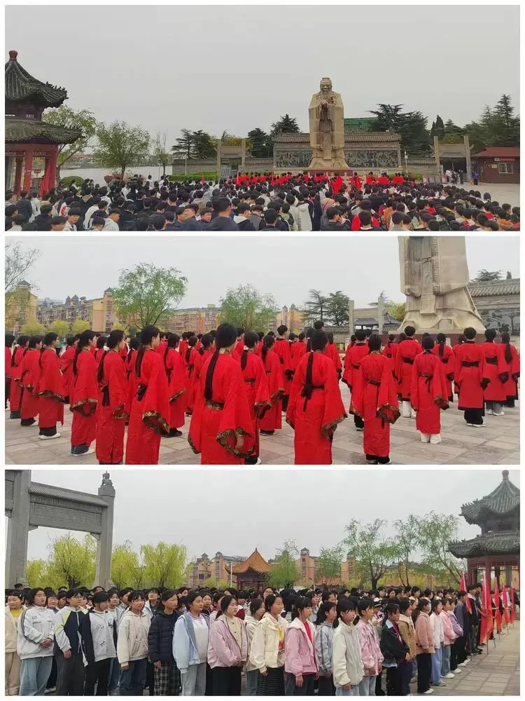 传承弦歌文脉·笃行致远迎中考 ——淮宁中学九年级及小学部弦歌台研学活动圆满举行 第5张