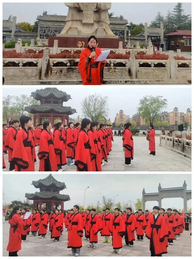 传承弦歌文脉·笃行致远迎中考 ——淮宁中学九年级及小学部弦歌台研学活动圆满举行 第15张