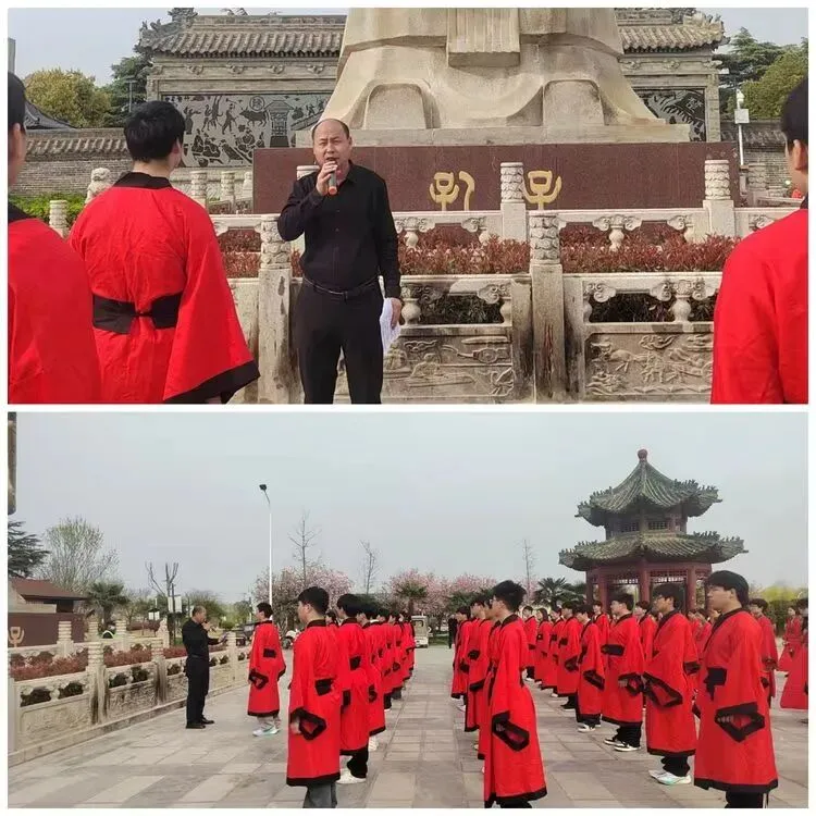 传承弦歌文脉·笃行致远迎中考 ——淮宁中学九年级及小学部弦歌台研学活动圆满举行 第28张
