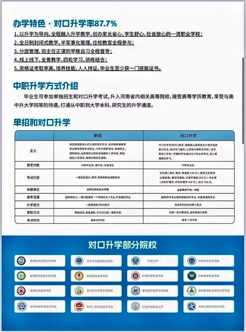 中考不是终点!读焦作职工医学院中专部,圆你“执业医师”梦! 第3张 中考不是终点!读焦作职工医学院中专部,圆你“执业医师”梦! 第3张