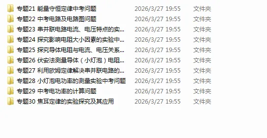中考物理一轮复习70个专题(三) 第1张