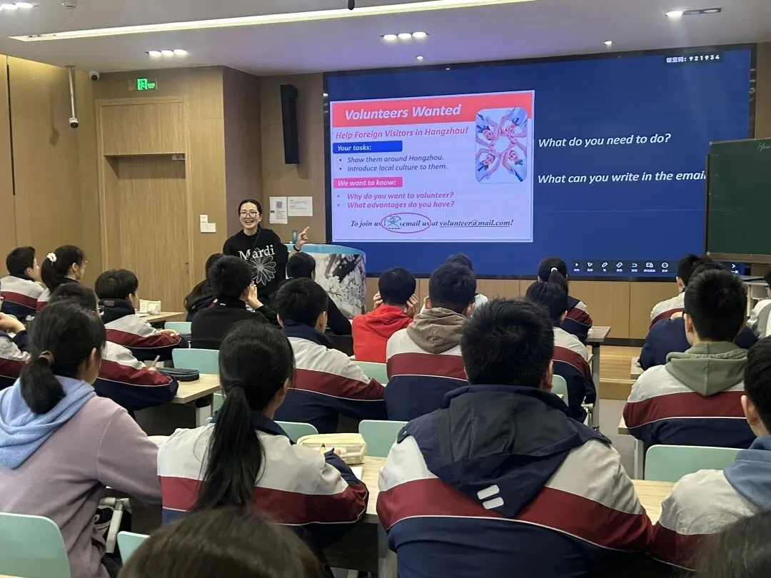 聚焦中考复习,共话高效课堂——西湖区初中英语五校联研活动 第11张 聚焦中考复习,共话高效课堂——西湖区初中英语五校联研活动 第11张