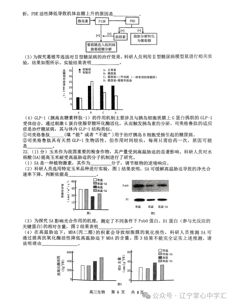 2025年4月锦州高三三模试卷+答案 第96张