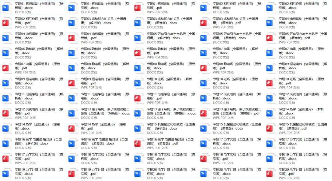 【真题分类】2026年高考物理真题分类汇编(全国通用)【2025高考】 第2张