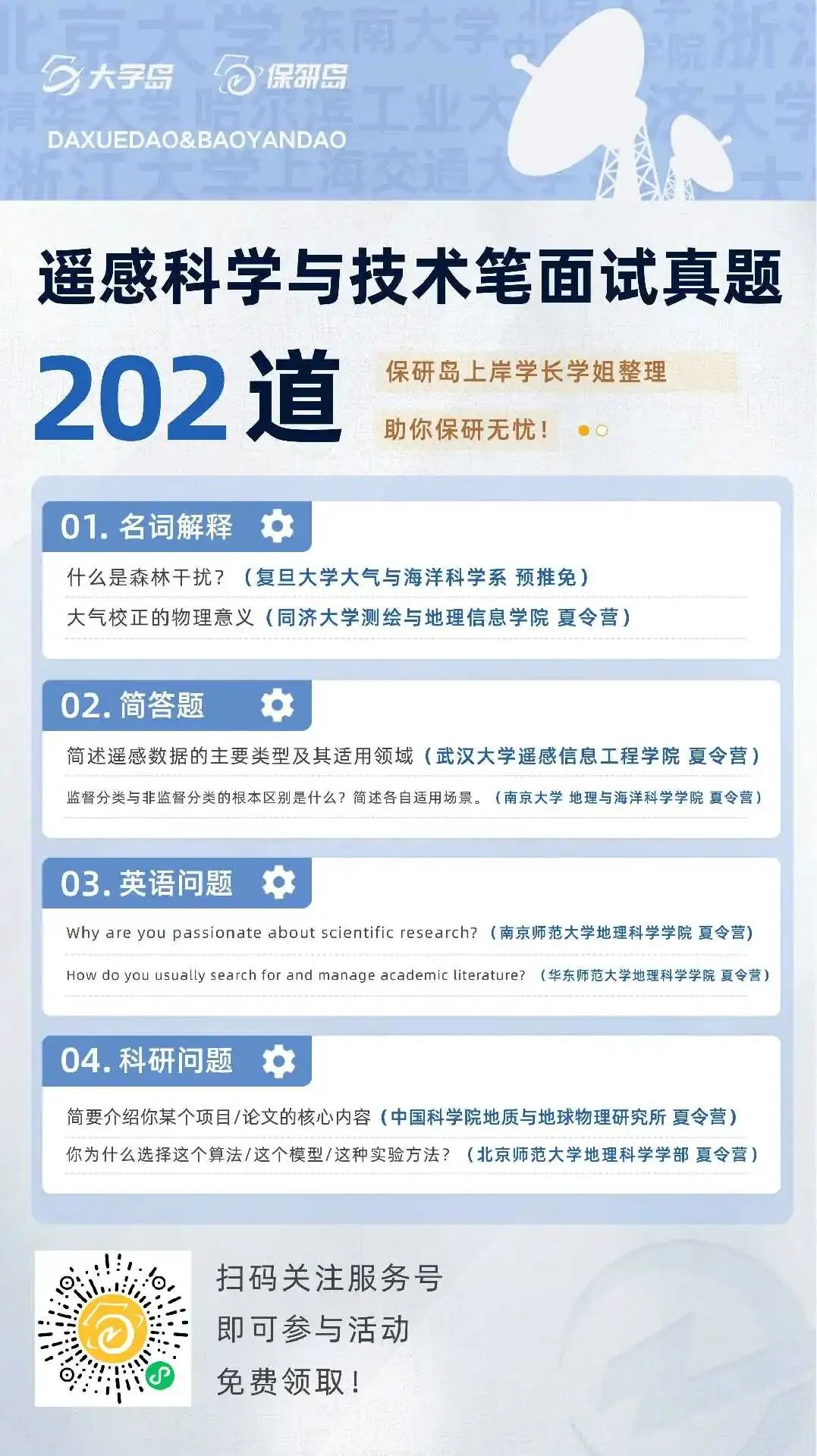 学科真题 | 遥感科学与技术笔面试真题202道! 第9张