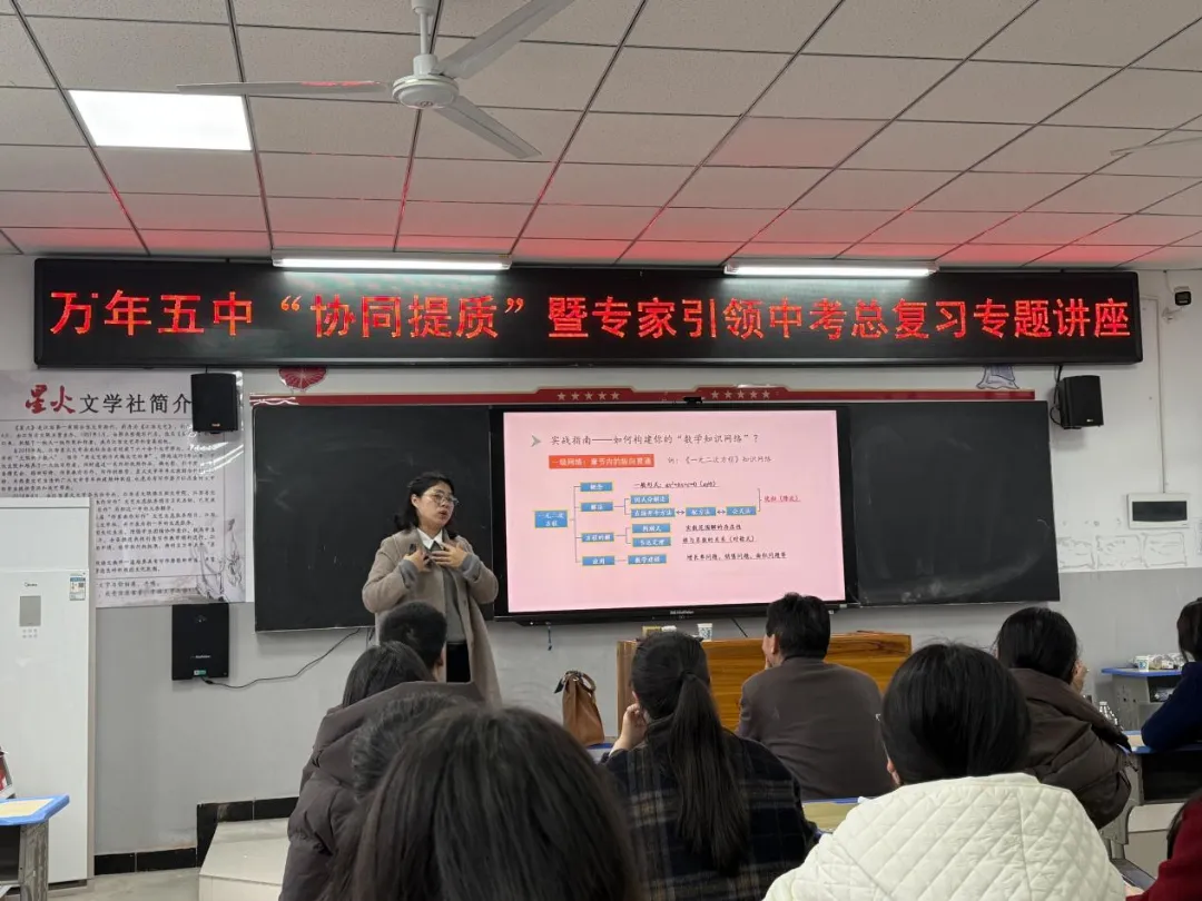 中考复习传经验,校际协同向佳绩——贺群初中数学名师工作室专题讲座 第10张 中考复习传经验,校际协同向佳绩——贺群初中数学名师工作室专题讲座 第10张