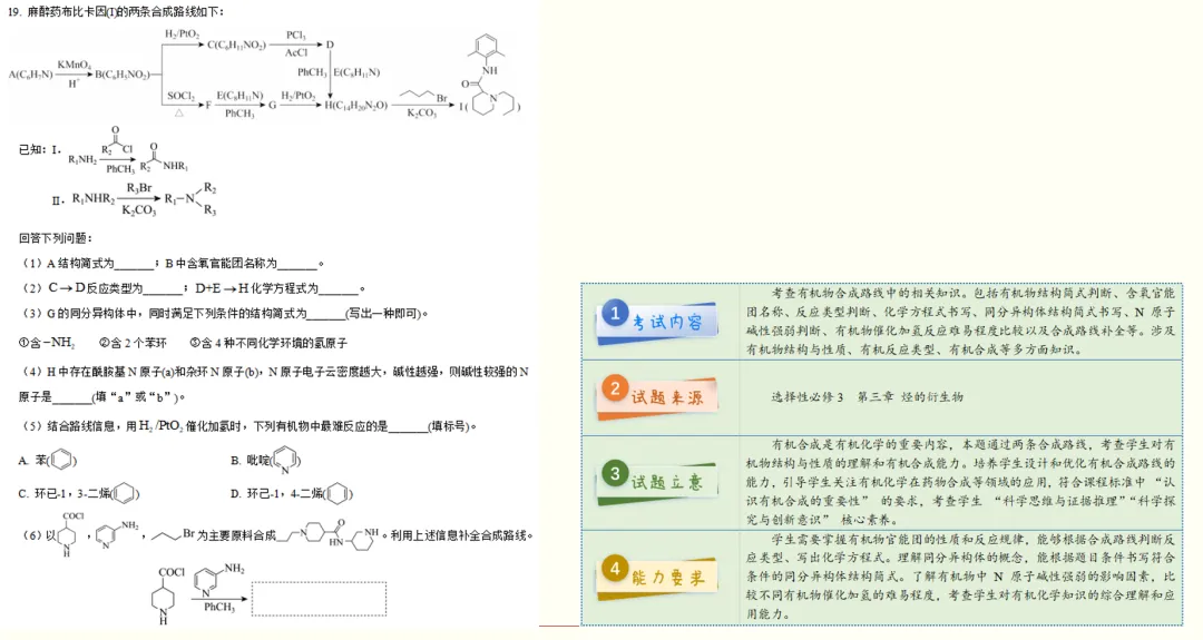 乐陵二中化学组举行“高考真题深度解析”大教研活动 第11张