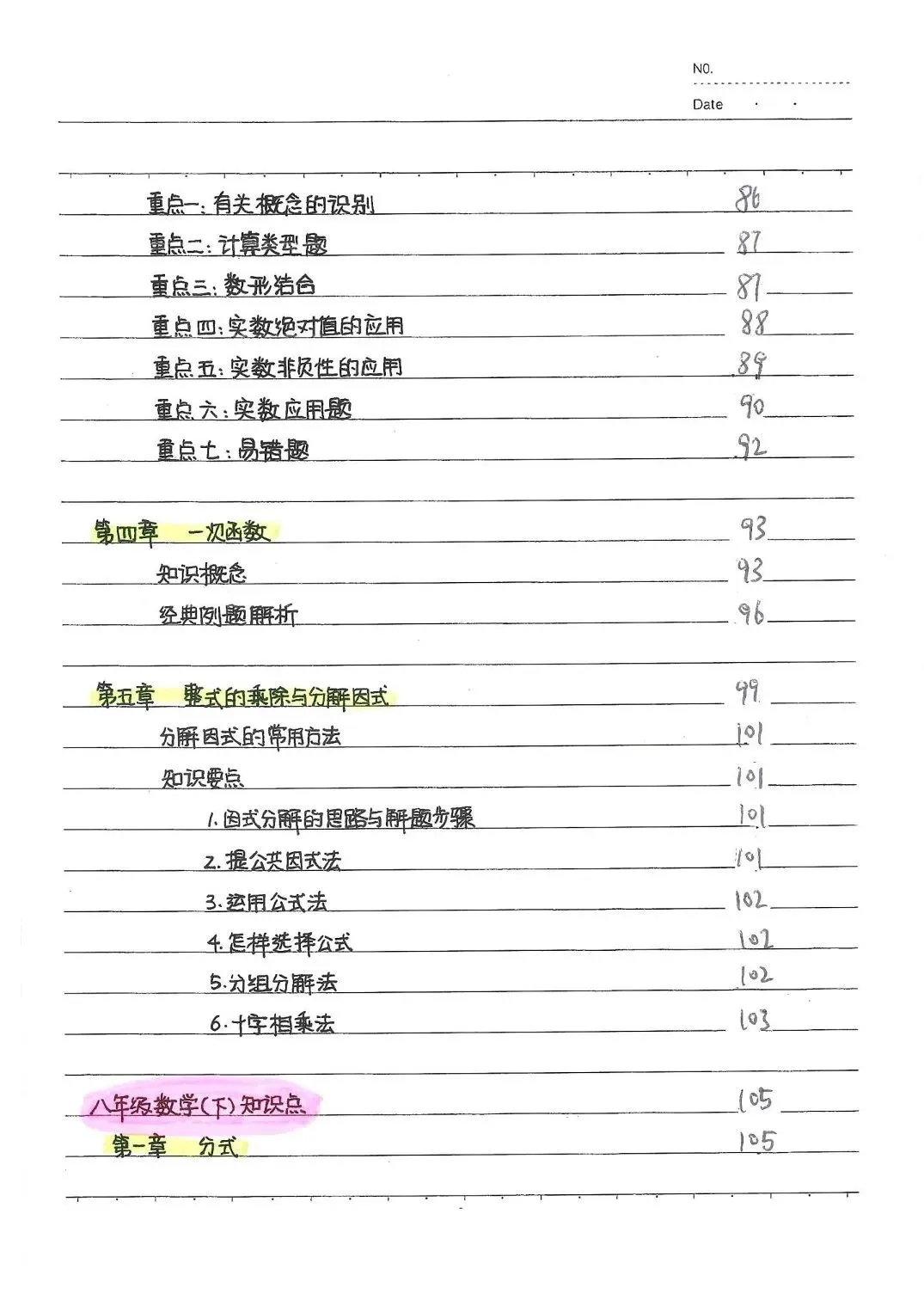 【26春】初中各科《中考状元学霸笔记》PDF电子版(语文/数学/英语/物理/化学/地理/生物/历史/道德与法治)| 可下载打印 第7张
