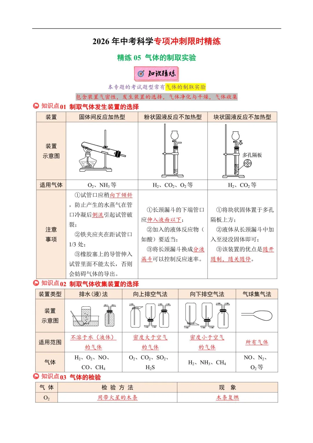 2026浙江中考科学专项冲刺(附解析) 第4张