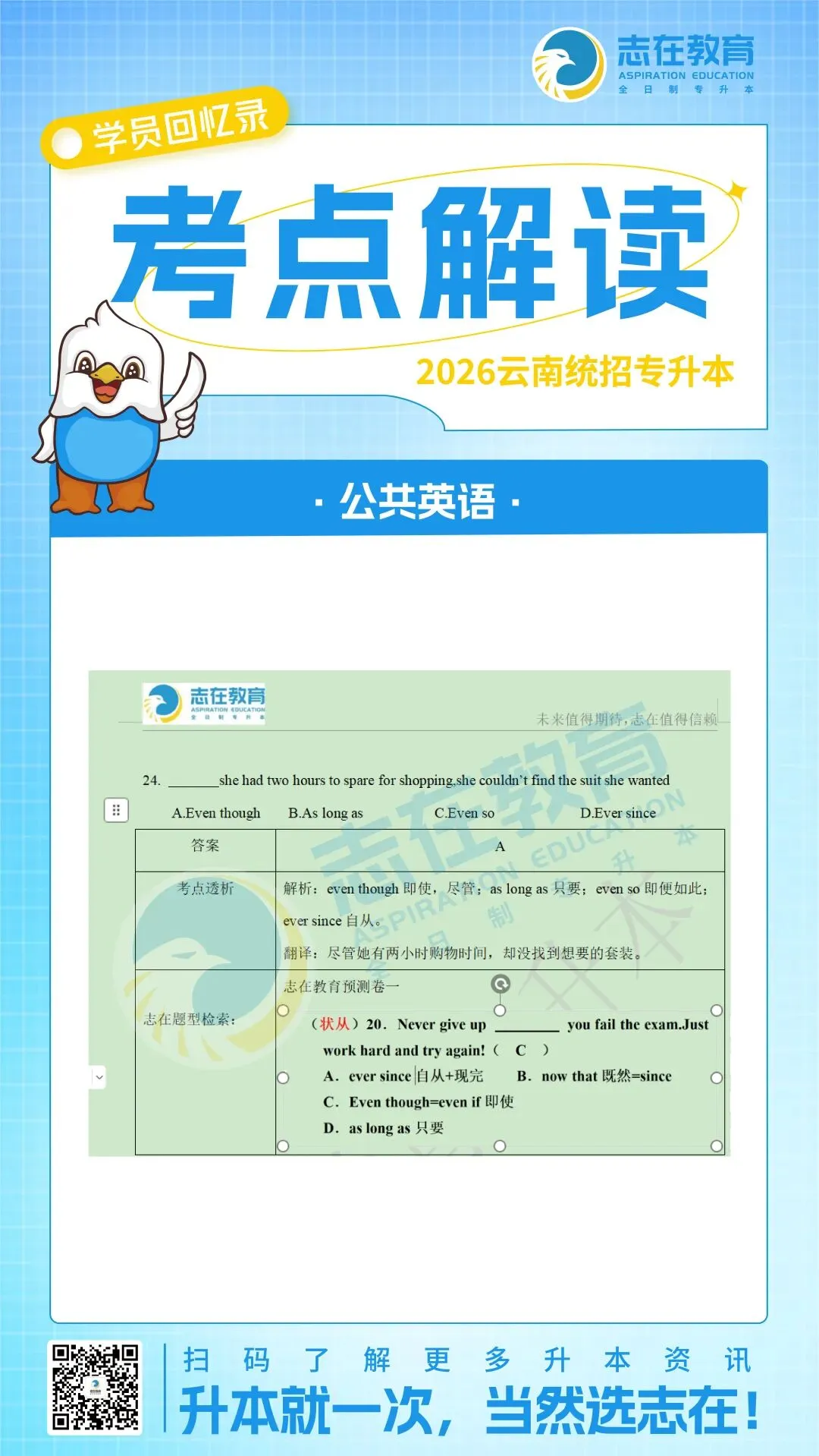 【考点解读】2026年云南专升本真题考点解读 第30张