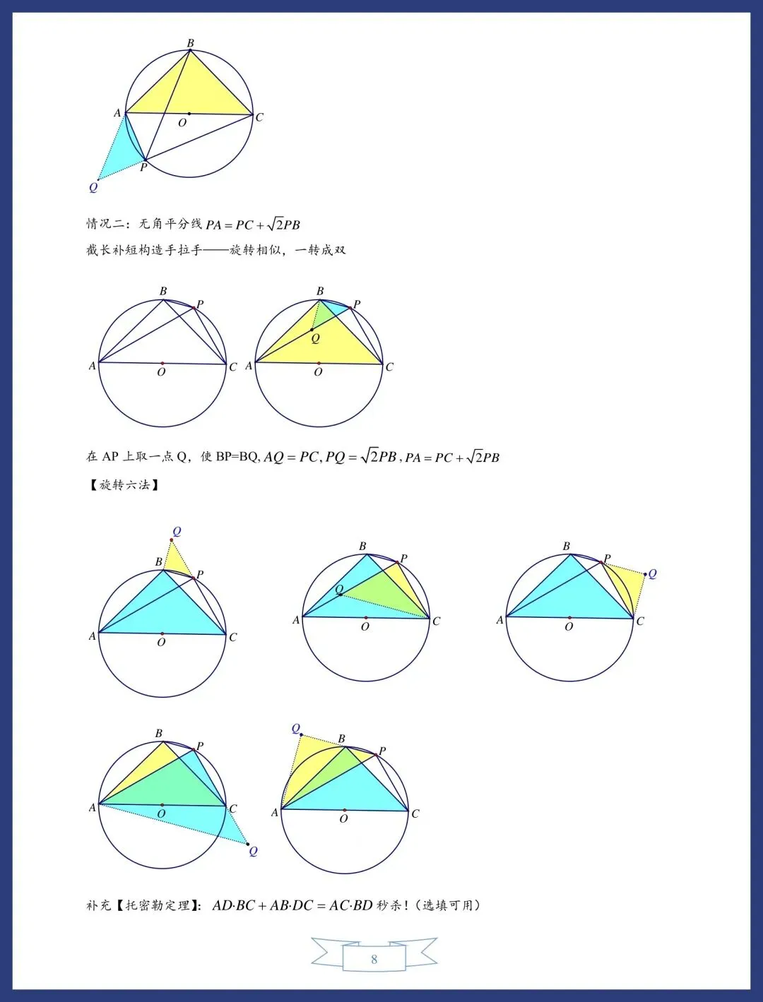 中考数学圆的13类常考模型讲义 第8张