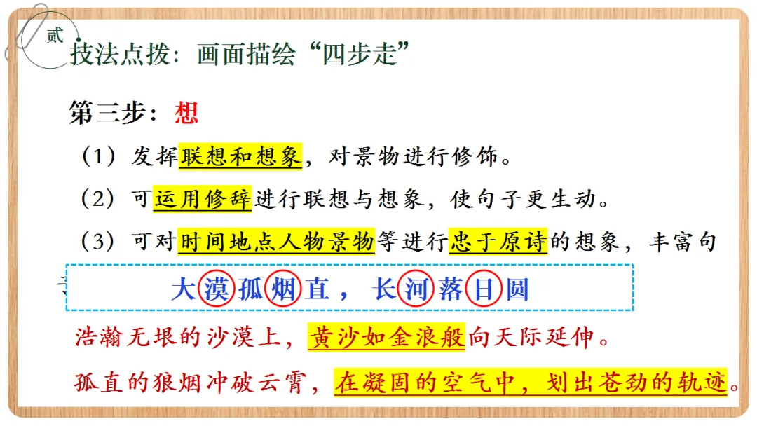 2026年中考语文专项复习:古诗鉴赏·画面描绘题ppt 第9张
