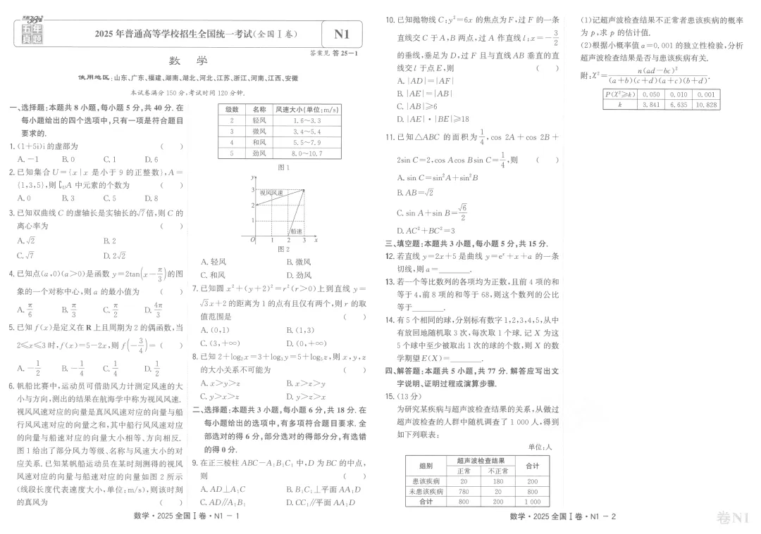 2026版天利38套5年真题plus版全科系列pdf版数学篇主书 第11张 2026版天利38套5年真题plus版全科系列pdf版数学篇主书 第11张