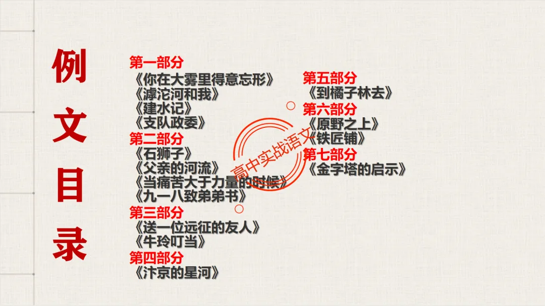 【深度整合】散文【八大考点】真题实例讲透(结构思路+内容要点+形象语言+手法文体+标题意蕴等) 第17张