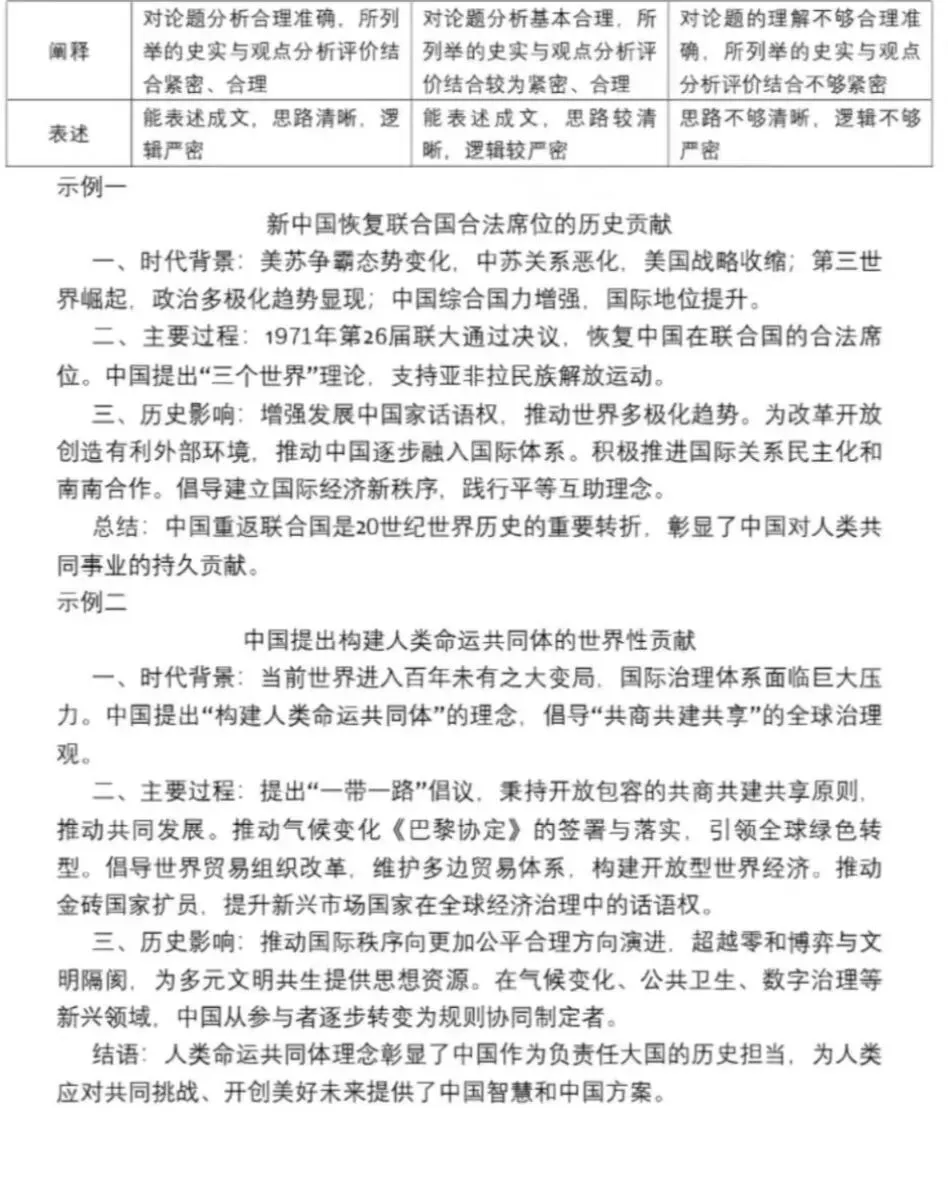 呼和浩特市2026年高三一模试卷(附2道选择题视频解析) 第8张