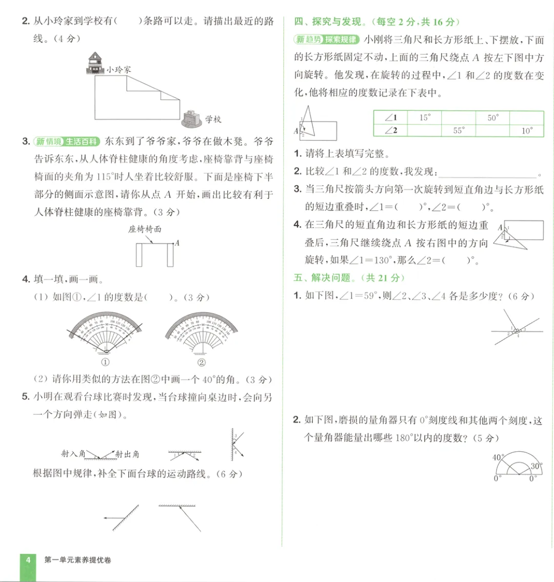 2026春通城学典非常大试卷123456下册(语数英) 第6张
