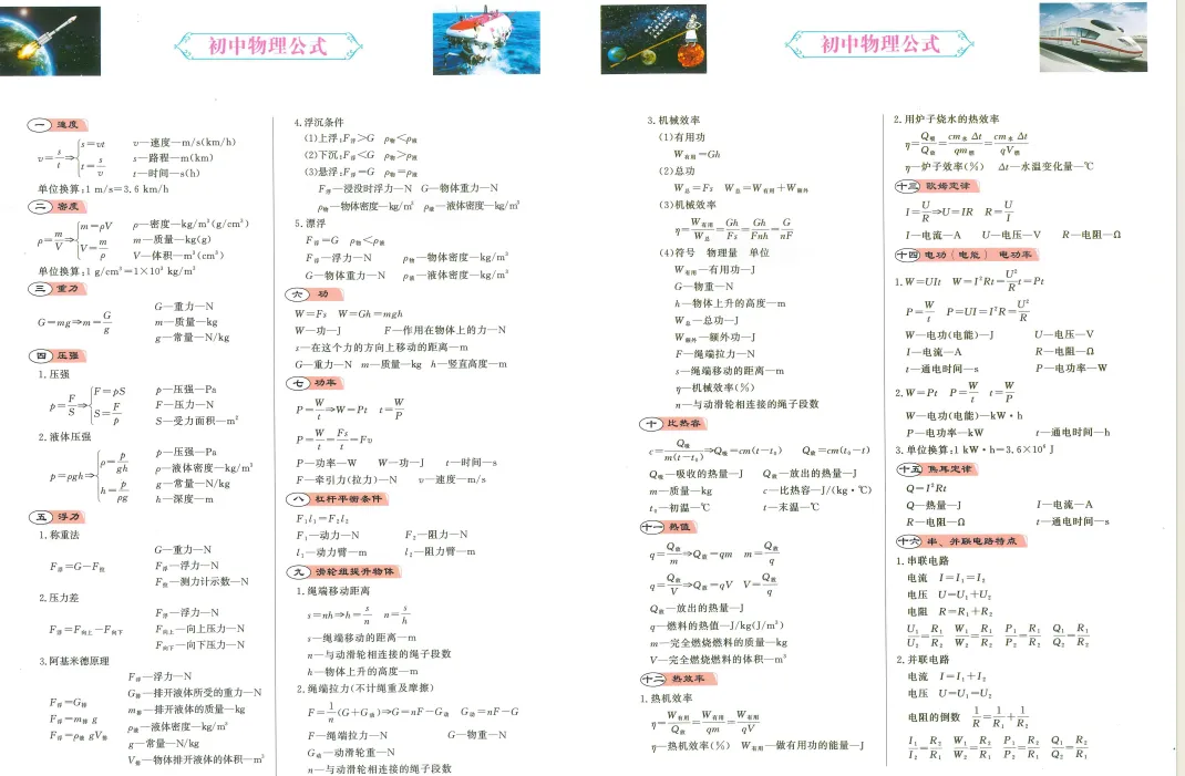 【九下教辅】2026诚成题库 中考模拟领航卷物理 含答案 第5张