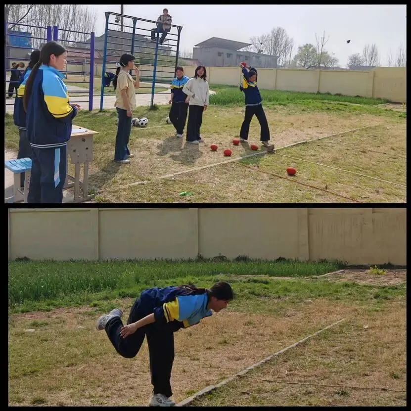 魏邱初中九年级中招体育模拟测试圆满完成 第4张