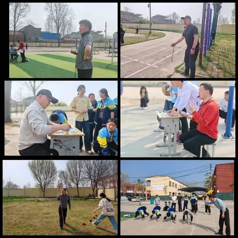 魏邱初中九年级中招体育模拟测试圆满完成 第5张