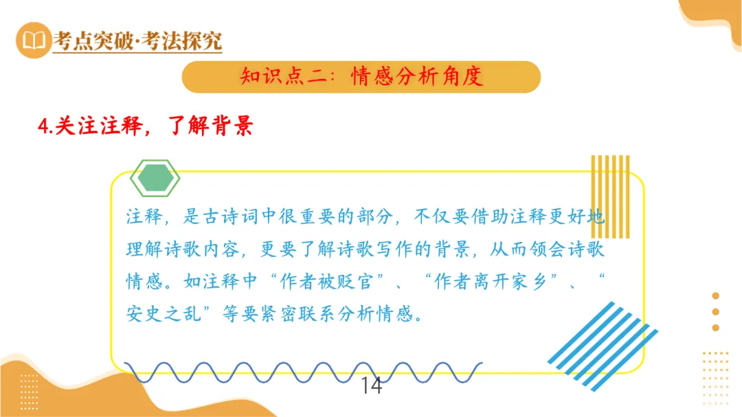 中考古诗鉴赏:情感主旨 第13张