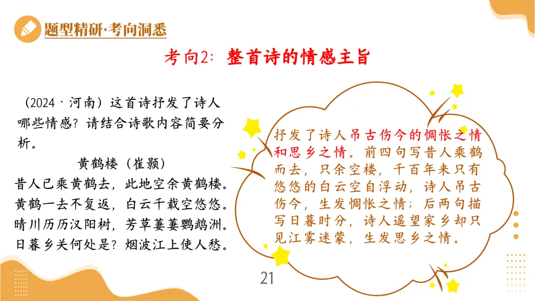 中考古诗鉴赏:情感主旨 第20张