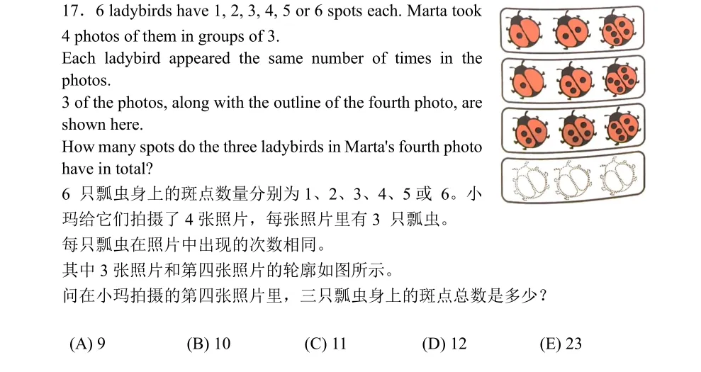(附真题)袋鼠数学真的简单吗?我们整理了近3年高频错题,看完你就懂了 第13张