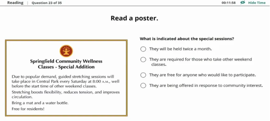 新托福第025套20260310真题(图片版) 第5张