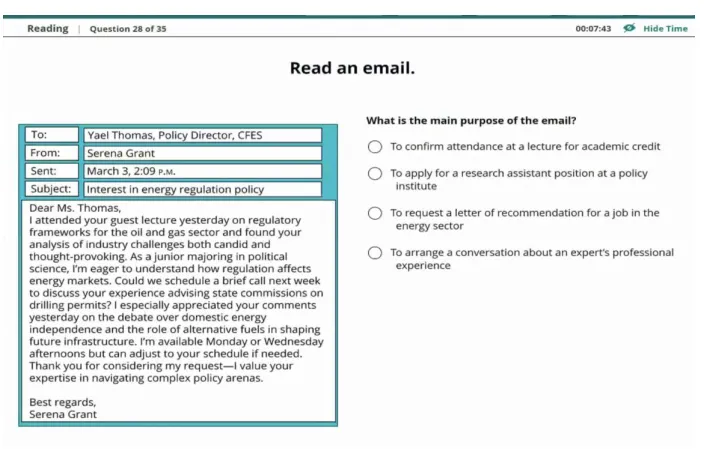 新托福第025套20260310真题(图片版) 第10张