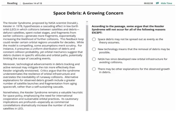 新托福第025套20260310真题(图片版) 第23张
