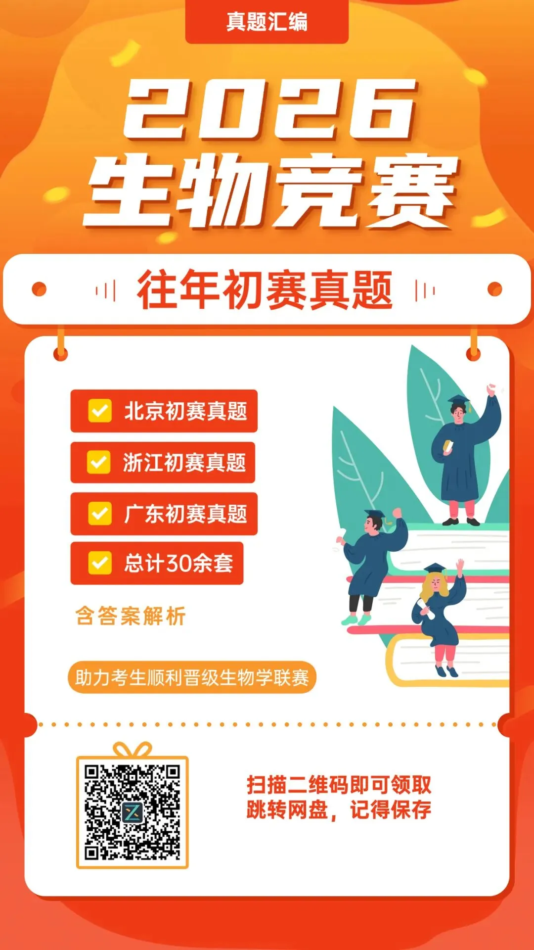 生物竞赛丨往年初赛真题汇编 第6张