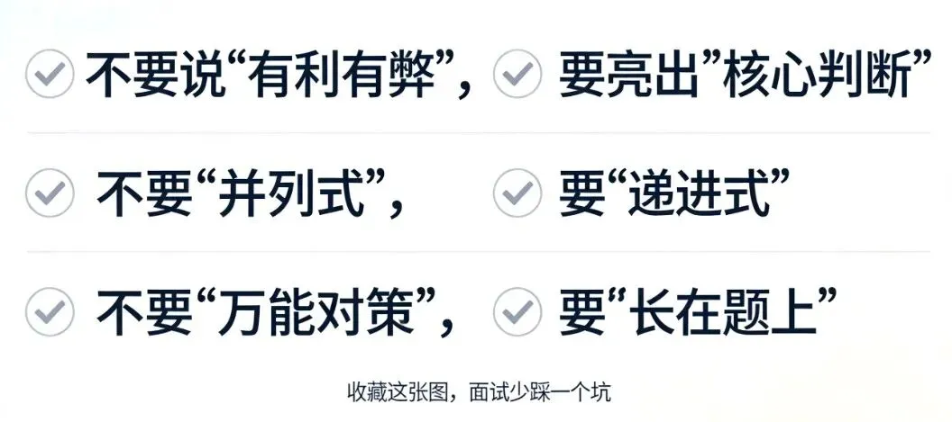 面试真题复盘∣积分制,为啥分低了? 第3张 面试真题复盘∣积分制,为啥分低了? 第3张