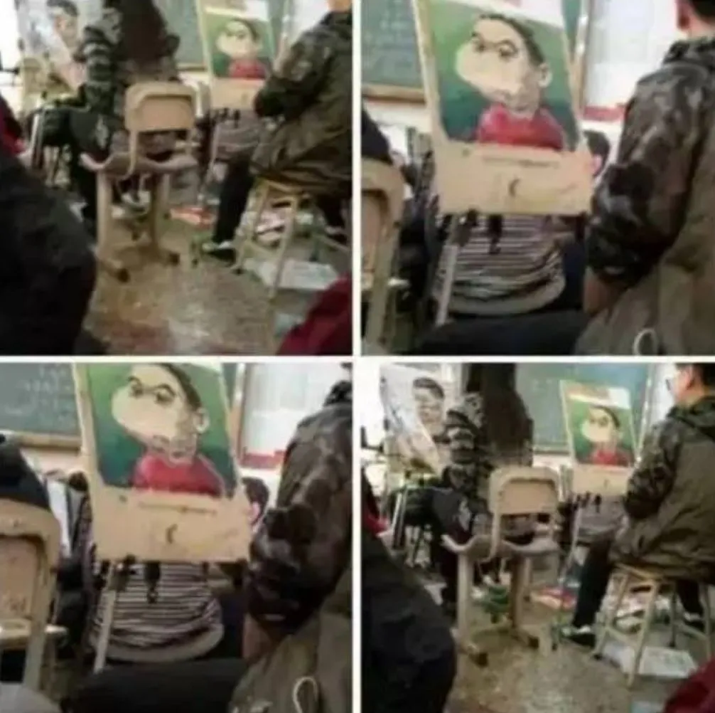 气到老师飙泪的美术试卷,给灵魂画手跪了哈哈哈哈哈哈哈哈哈哈哈 第15张 气到老师飙泪的美术试卷,给灵魂画手跪了哈哈哈哈哈哈哈哈哈哈哈 第15张