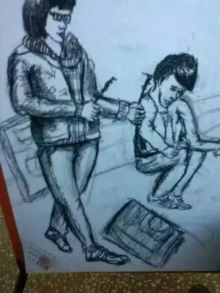 气到老师飙泪的美术试卷,给灵魂画手跪了哈哈哈哈哈哈哈哈哈哈哈 第20张 气到老师飙泪的美术试卷,给灵魂画手跪了哈哈哈哈哈哈哈哈哈哈哈 第20张