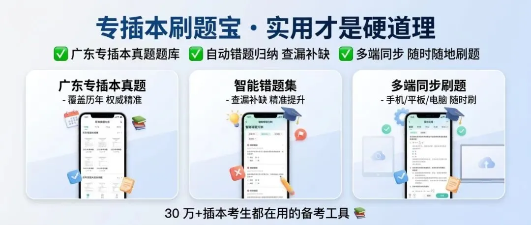 完整高数真题!2026年广东专插本高等数学真题考点+详细解析! 第1张