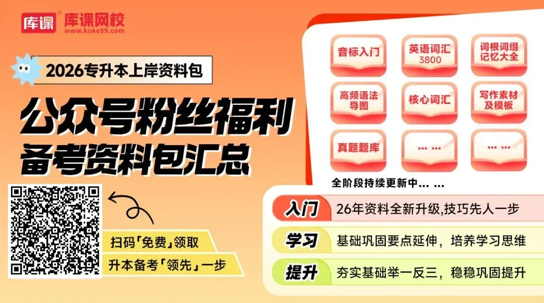 2026年山东专升本【英语】考试真题汇总(回忆版复现) 第1张 2026年山东专升本【英语】考试真题汇总(回忆版复现) 第1张