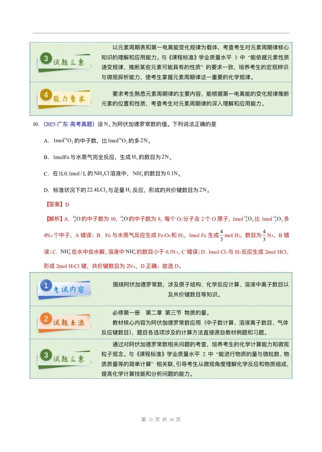 2025年高考化学真题完全解读,完整版可打印! 第14张