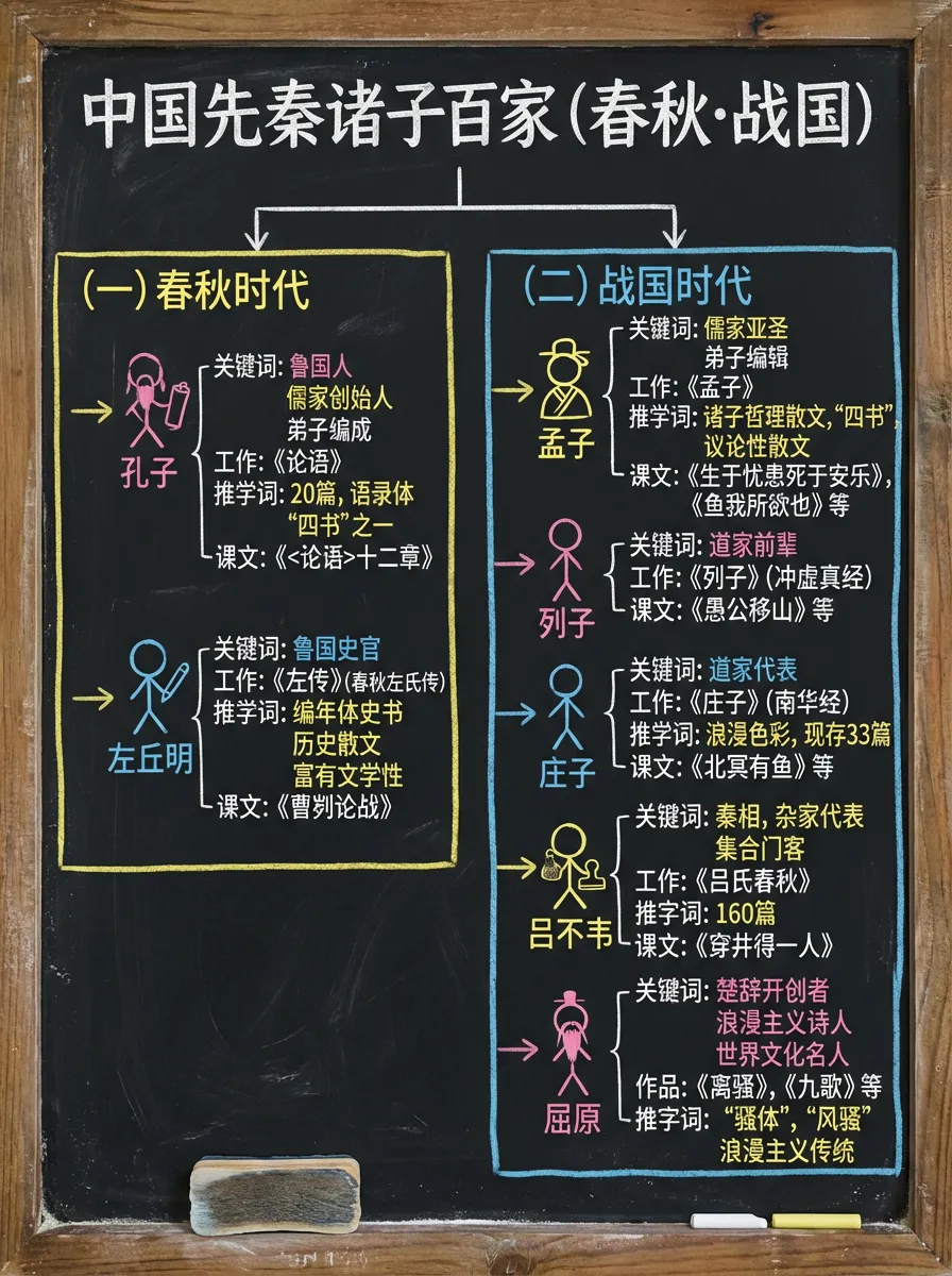 中考语文228条文学常识 第2张