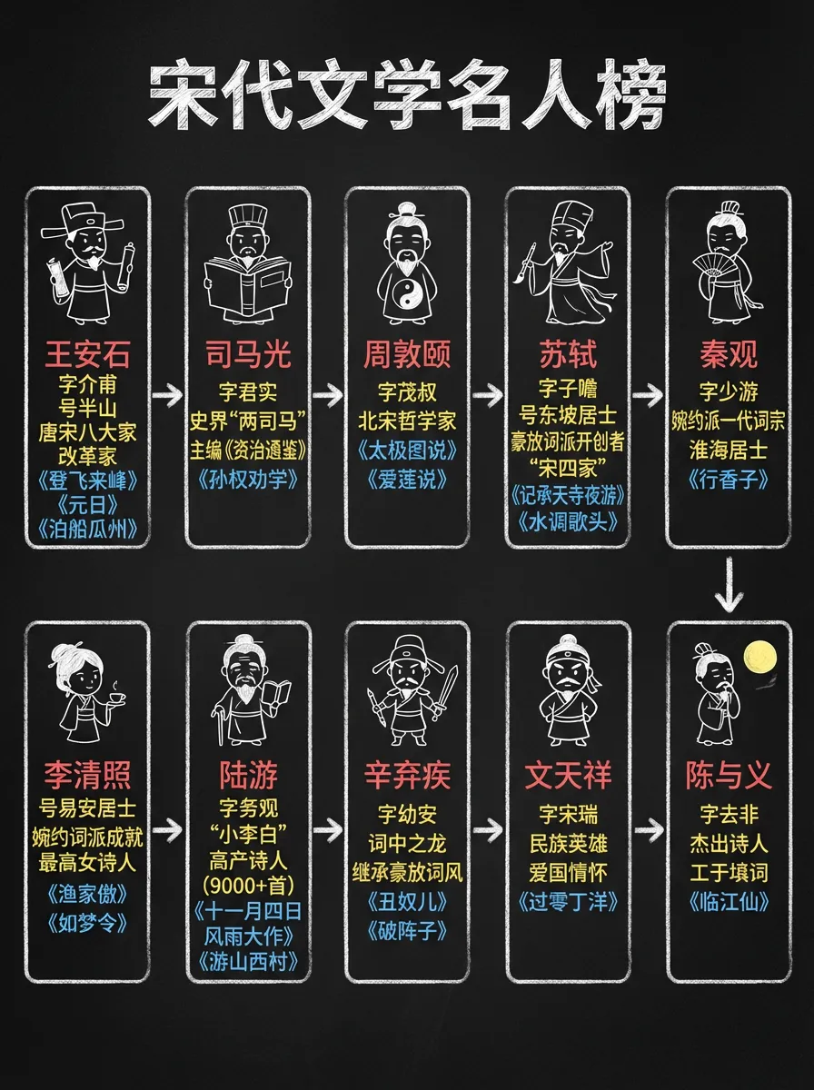 中考语文228条文学常识 第8张