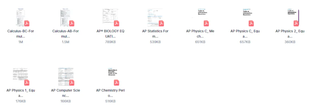AP大考倒计时!40门历年真题打包送,附AP 5分笔记/AP数理公式 第7张 AP大考倒计时!40门历年真题打包送,附AP 5分笔记/AP数理公式 第7张